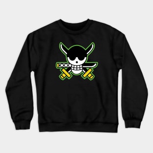 Roronoa Zoro Pirates Logo Crewneck Sweatshirt